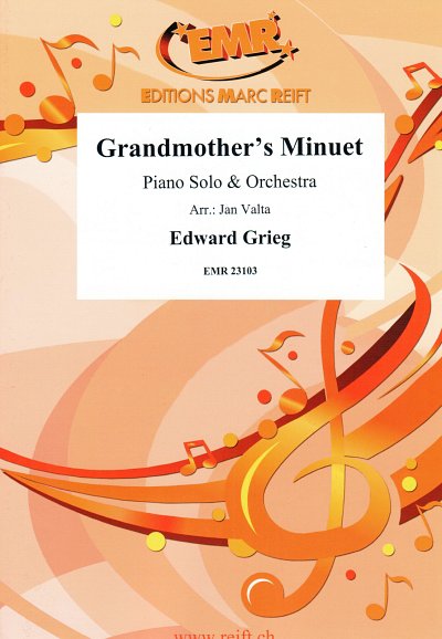 E. Grieg: Grandmother's Minuet, KlavOrch