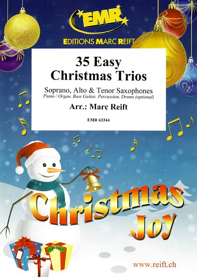 M. Reift: 35 Easy Christmas Trios, 3sax