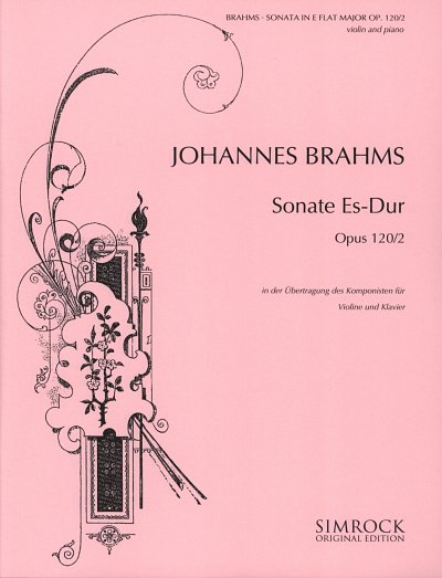 J. Brahms: Sonate Es-Dur op. 120/2 , VlKlav