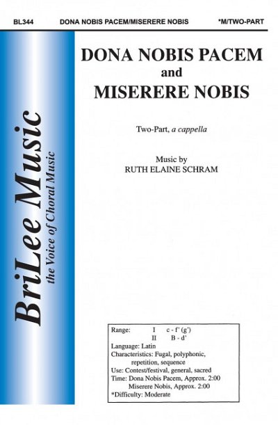 S.R. Elaine: Dona Nobis Pacem and Miserere Nobis (Chpa)