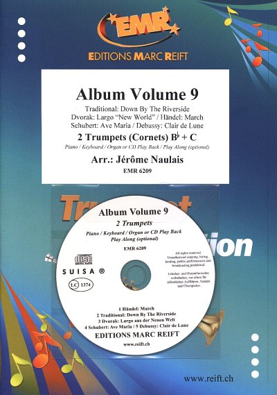 J. Naulais: Album Volume 9, 2Trp (+CD)