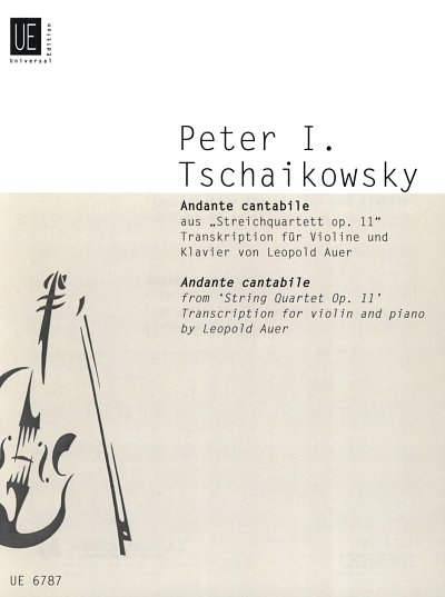 P.I. Tschaikowsky: Andante cantabile , VlKlav