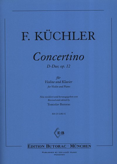 F. Küchler: Concertino D-Dur op. 12, VlKlav (KlavpaSt)
