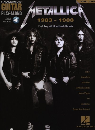 Metallica: 1983-1988, EGit (TABAudionl)
