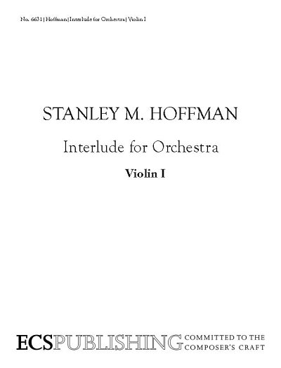 Interlude for Orchestra, Sinfo (Stsatz)