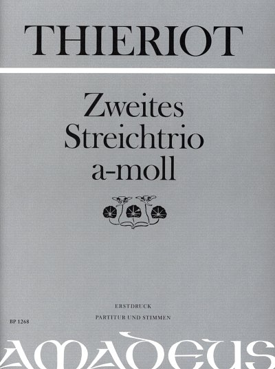F.H. Thieriot: Trio 2 A-Moll