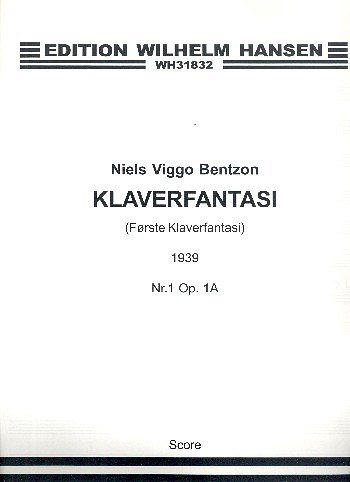 N.V. Bentzon: Klaverfantasi Nr. 1 Op. 1a, Klav
