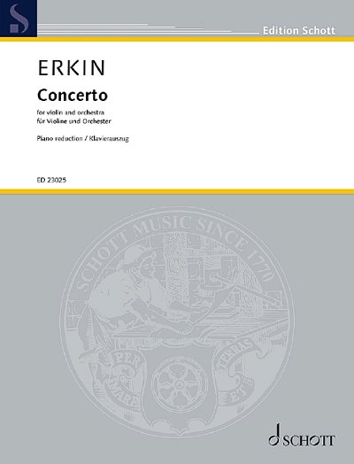 DL: U.V. Erkin: Concerto, VlOrch (KASt)