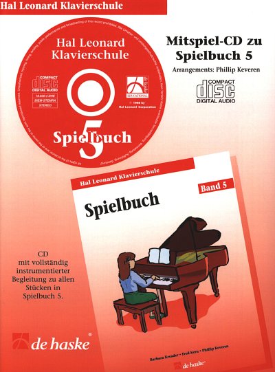 B. Kreader: Hal Leonard Klavierschule - Mitspiel-, Klav (CD)