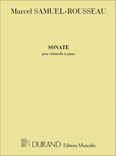 Rousseau Sonate Vc-Piano  (Part.)