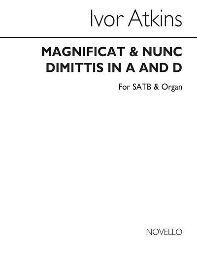 I. Atkins: I Magnificat In A And Nunc Dimitti, GchOrg (Chpa)