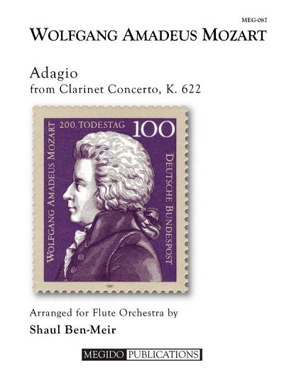 Adagio From Clarinet Concerto, K. 622, FlEns (Pa+St)