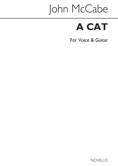 J. McCabe: A Cat Medium Voice & Guitar Book, GesGit (Bu)