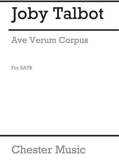 J. Talbot: Ave Verum Corpus (Chpa)