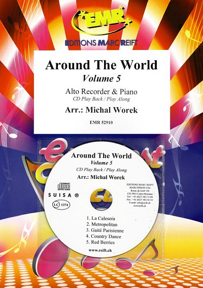 M. Worek: Around The World Volume 5, AblfKlav (+CD)