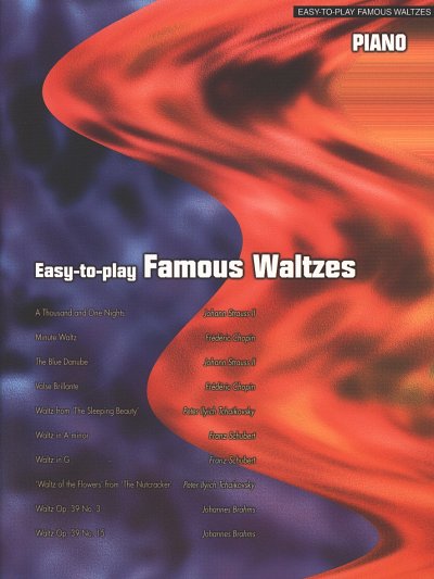 Easy-to-play Famous Waltzes, Klav