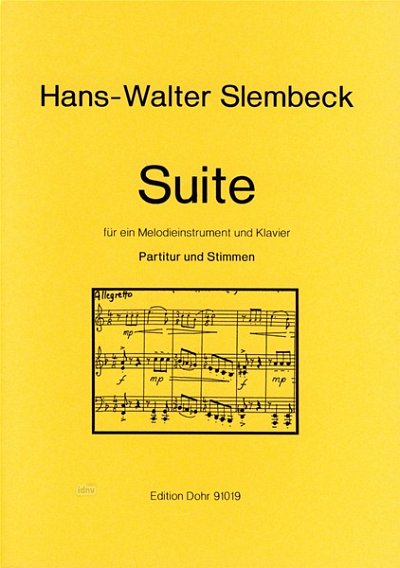 Slembeck, Hans Walter: Suite