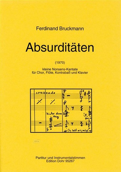 F. Bruckmann: Absurditäten (Pa+St)