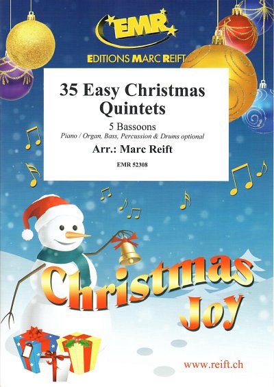 M. Reift: 35 Easy Christmas Quintets, 5Fag