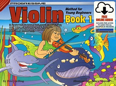 P. Gelling: Progressive Violin Method For Youn, Viol (Bu+CD)