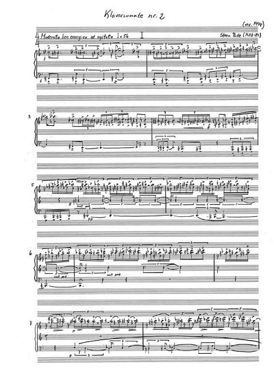 Klaversonate Nr. 2 (Piano Solo)