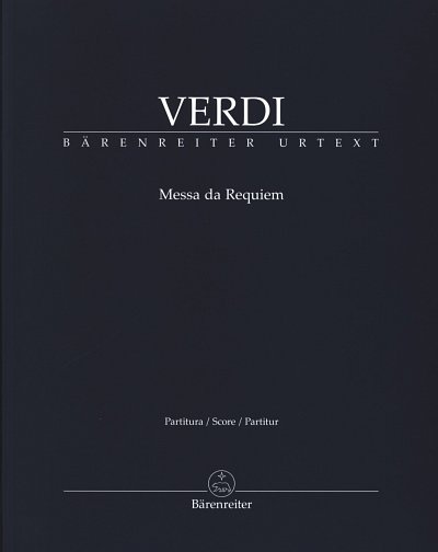 G. Verdi: Messa da Requiem, 4GsGchOrch (Part)