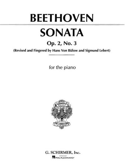 L. v. Beethoven: Sonata in C Major, Op. 2, No. 3, Klav