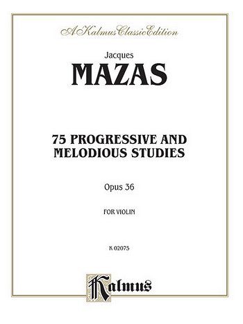 75 Progressive and Melodious Studies, Op. 36, Viol