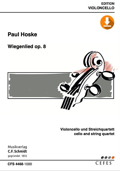 P. Hoske: Wiegenlied op. 8, VcStr