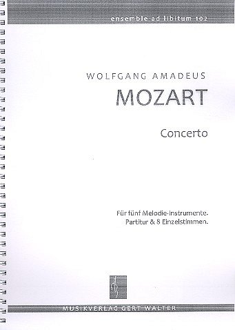 W.A. Mozart: Concerto (Pa+St)