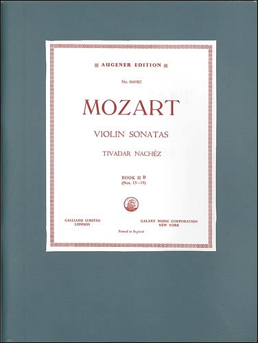 W.A. Mozart: Sonatas , VlKlav (KlavpaSt)
