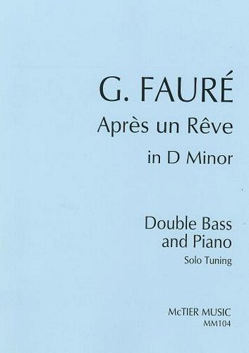 G. Fauré: Après Un Rêve, KbKlav (Bu)