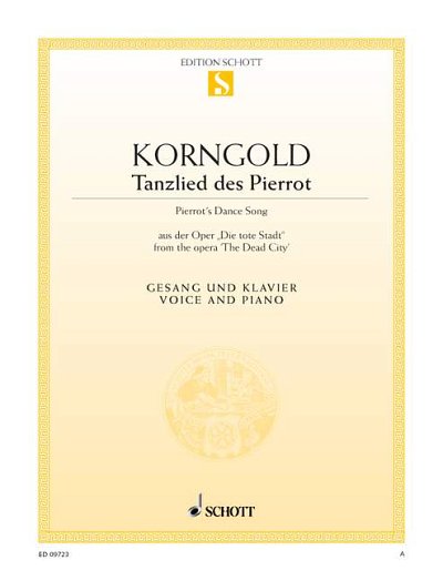 DL: E.W. Korngold: Tanzlied des Pierrot, GesBr/AlKlav