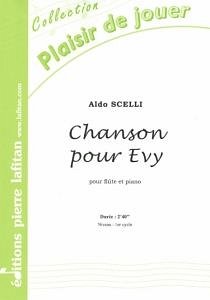 A. Scelli: Chanson Pour Evy, FlKlav (KlavpaSt)