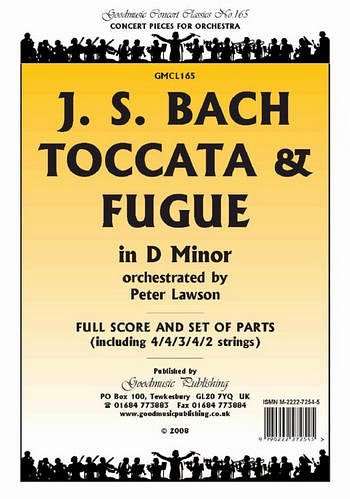 J.S. Bach: Toccata and Fugue in Dm, Sinfo (Pa+St)