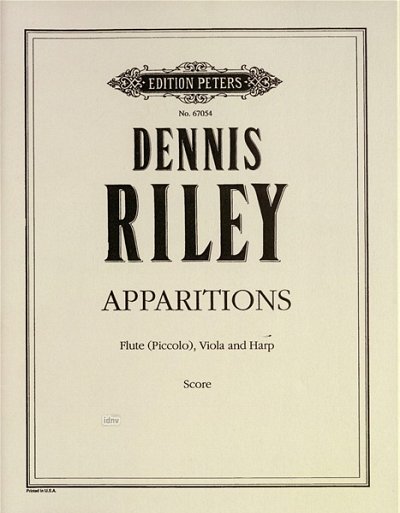 D. Riley: Apparitions, FlVlaHrf (Part.)
