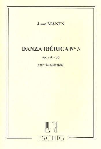 Danza Iberica N 3 Vl-Piano , VlKlav (Part.)