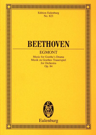 L. v. Beethoven: Egmont op. 84, Sinfo (Stp)