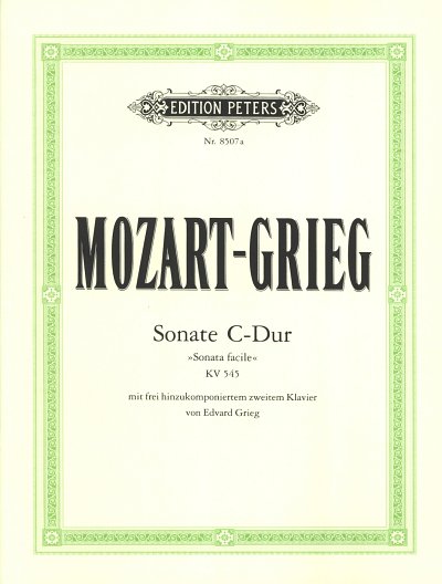 W.A. Mozart: Sonate C-Dur KV 545, 2Klav (Part.)
