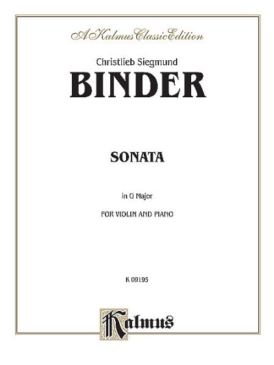 Sonata in G Major, Viol