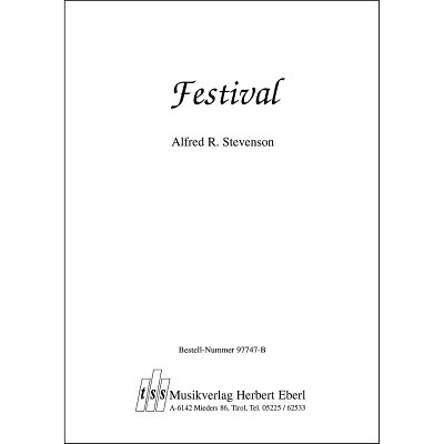 A.R. Stevenson: Festival