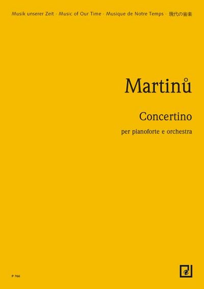 DL: B. Martin_: Concertino, KlavOrch (Stp)