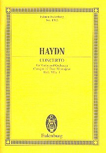 J. Haydn: Konzert 1 C-Dur Hob 7a Eulenburg Studienpartituren
