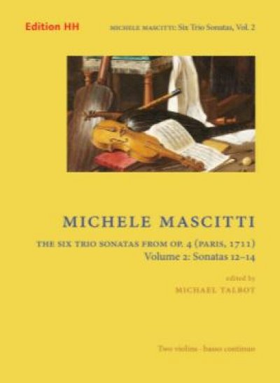 M. Mascitti: The Six Trio Sonatas from op. 4, 2VlBc (Pa+St)