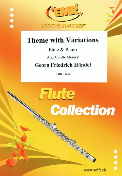 DL: G.F. Händel: Theme with Variations, FlKlav