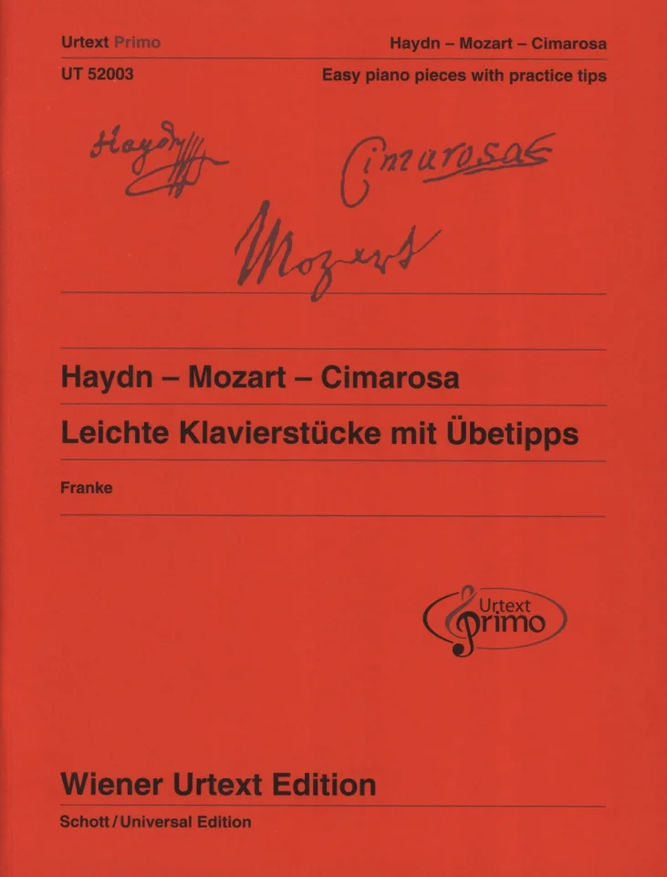 J. Haydn: Leichte Klavierstücke mit Übetipps 2, Klav (0)