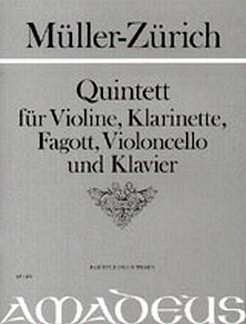 P. Mueller-Zuerich: Quintett Op 74
