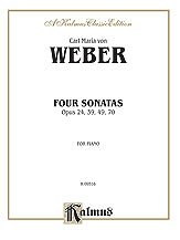 DL: C.M. von Weber: Weber: Four Piano Sonatas, Klav