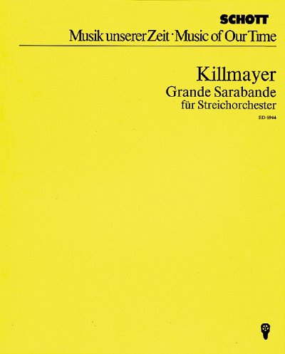 W. Killmayer: Grande Sarabande , Stro (Stp)