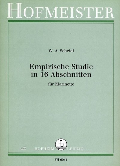W.A. Scheidl: Empirische Studie in 16 Abschnitten, Klar